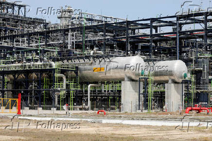 FILE PHOTO: A view of the newly-commissioned Dangote Petroleum refinery is pictured in Ibeju-Lekki, Lagos