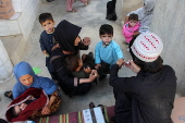 Polio vaccination campaign in Kandahar