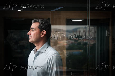 O executivo Eduardo Fischer no escritrio da construtora MRV, em So Paulo 