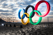 Aros olmpicos da Rio 2016