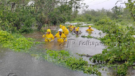 Storm John hits Guerrero, in Mexico