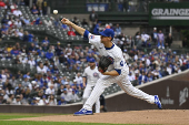 MLB: Cincinnati Reds at Chicago Cubs