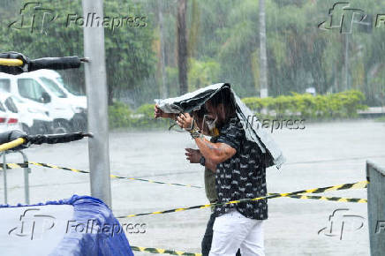 Chuva em So Paulo na regio oeste de SP