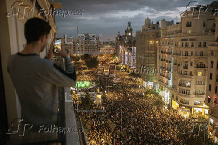 Manifestacin en Valencia