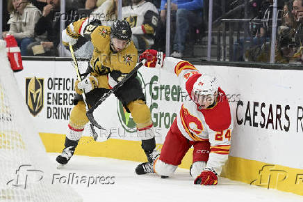 NHL: Calgary Flames at Vegas Golden Knights