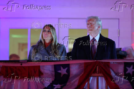 Fireworks display ahead of the inauguration of U.S. President-elect Donald Trump, in Sterling