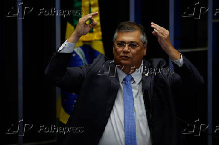 O senador Flvio Dino, futuro ministro do STF, discursa no Senado 