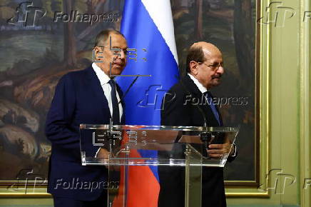 Russian Foreign Minister Lavrov meets with his Yemeni counterpart Al-Zindani in Moscow