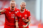 Nations League - League A - Group 4 - Denmark v Serbia