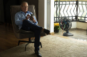 O ex-ministro Jos Dirceu em sua casa, em So Paulo