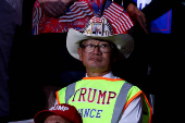 Republican presidential nominee and former U.S. President Donald Trump campaigns in Henderson