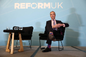 Britain's Reform UK party campaign event in London