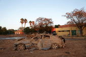 Ahead of the first month anniversary of the deadly floods in Valencia region, residents of disaster ground-zero of Paiporta