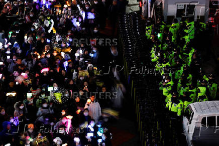 Protest for the impeachment of South Korean President Yoon Suk Yeol, in Seoul