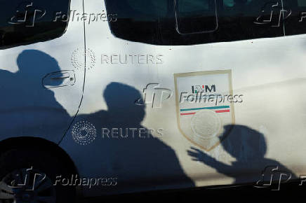 Funeral of Mexican immigration agent in Ciudad Juarez