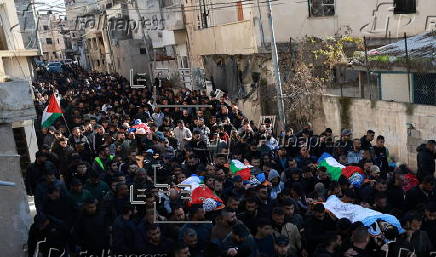 Several Palestinians killed in Israeli airstrike on Jenin refugee camp