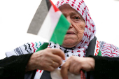 Pro-Palestinian Demonstrators Gather Outside The White House, in Washington