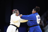 Semifinal do jud feminino +78kg nas Olimpadas de Paris 2024