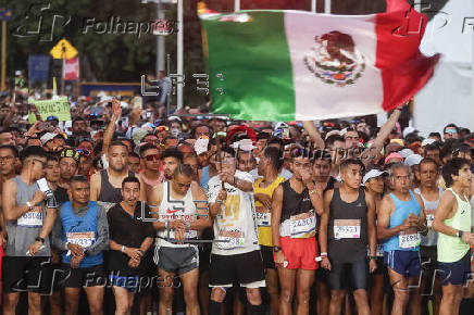 Inicia la edicin del XLI Maratn de la Ciudad de Mxico