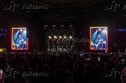 Eric Clapton se apresenta no estdio Allianz Parque