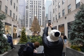 Arvore de Natal do Rockefelller center em Nova York