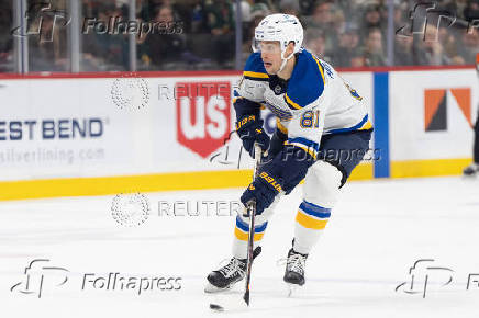 NHL: St. Louis Blues at Minnesota Wild