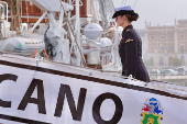 La princesa Leonor zarpa en el Juan Sebastin Elcano