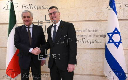 Italian Foreign Minister Tajani meets Israeli counterpart in Jerusalem