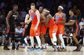 NBA: Oklahoma City Thunder at Miami Heat