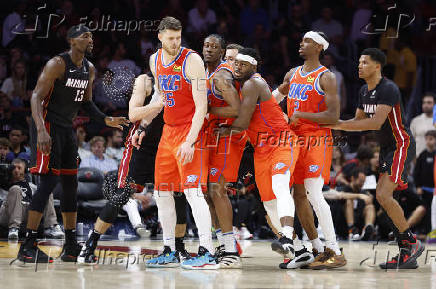 NBA: Oklahoma City Thunder at Miami Heat