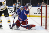 NHL: Boston Bruins at New York Rangers