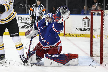 NHL: Boston Bruins at New York Rangers