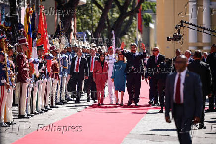 Nicolas Maduro is sworn in for his third term as Venezuela's President, in Caracas