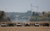 Different agencies conduct border security training exercise at Anzalduas Park, in Mission