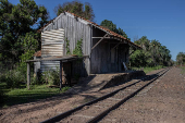 Estao de trem Ligao, localizada na cidade de Campo Grande