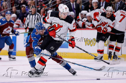 Folhapress Fotos NHL New Jersey Devils At Colorado Avalanche