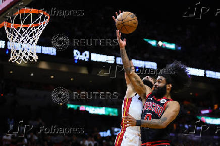 NBA: Playoffs-Chicago Bulls at Miami Heat
