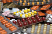 FILE PHOTO: FILE PHOTO: Illustration photo shows various medicine pills in their original packaging in Brussels