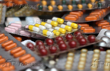 FILE PHOTO: FILE PHOTO: Illustration photo shows various medicine pills in their original packaging in Brussels