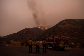 Line Fire in San Bernardino County