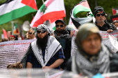 Pro-Palestine rally in Melbourne