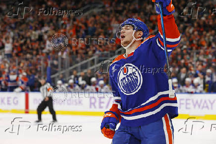 NHL: New York Rangers at Edmonton Oilers