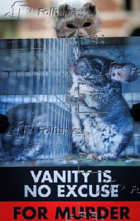 Anti-fur protest in Antwerp