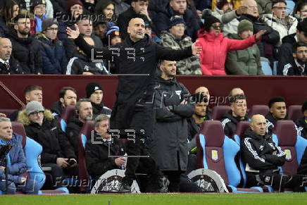 English Premier League - Aston Villa vs Manchester City