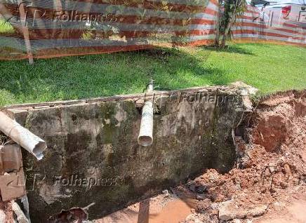 Chuva causa estragos em Cajamar (SP)