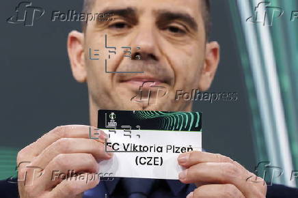 Folhapress - Fotos - Round Of 16 Draw For UEFA Europa League And UEFA ...