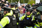 Former DUP leader Sir Jeffrey Donaldson appears in court over allegations of sex offences
