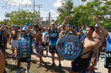 Aficionados llegan a la final de la Copa Sudamericana