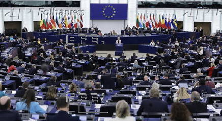 European Parliament session in Strasbourg