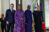 Nigerian President Bola Ahmed Tinubu on state visit to France